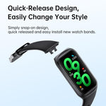 GTL2 1.47 inch TFT Screen Fitness Tracker Smart Wristband Support Heart Rate Monitoring