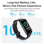 GTL2 1.47 inch TFT Screen Fitness Tracker Smart Wristband Support Heart Rate Monitoring