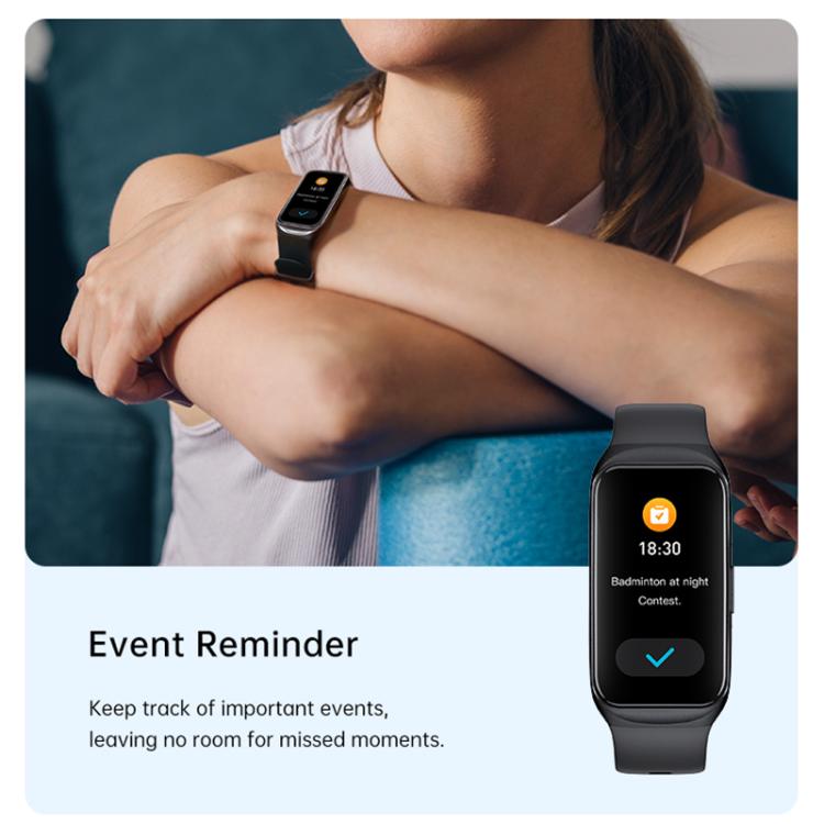 GTL2 1.47 inch TFT Screen Fitness Tracker Smart Wristband Support Heart Rate Monitoring