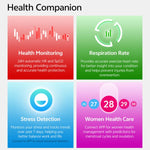 GTR3 1.43 inch AMOLED Screen Fitness Tracker Smart Watch Support Heart Rate Monitoring