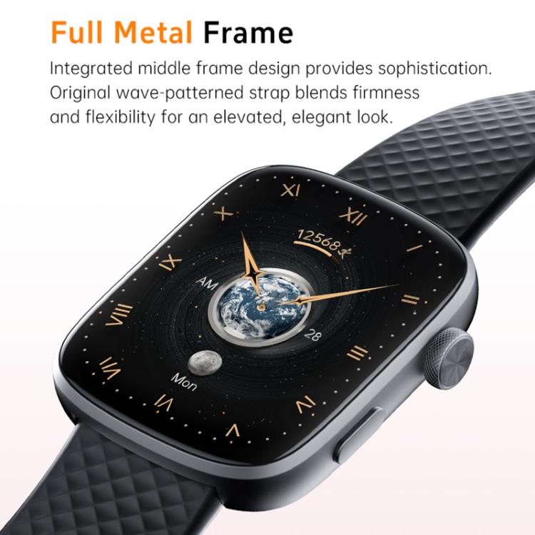 GTS8 1.95 inch AMOLED Screen Fitness Tracker Smart Watch Support Heart Rate Monitoring