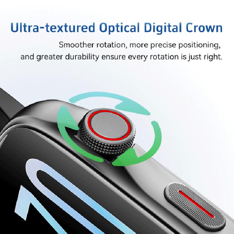 GTS10 1.95 inch AMOLED Screen Fitness Tracker Smart Watch Support Heart Rate Monitoring