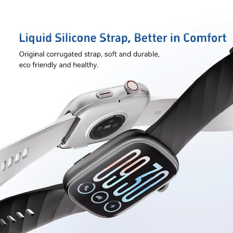 GTS10 1.95 inch AMOLED Screen Fitness Tracker Smart Watch Support Heart Rate Monitoring