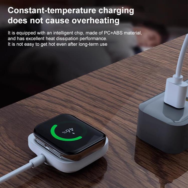 xDfind Portable Smart Watch Magnetic Charger, Length: 1m, For OPPO Watch 4 Pro / 3 Pro / 3 / 2 / SE