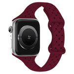 xDfind Butterfly Buckle Braid Silicone Watch Band, For Apple Watch 42 / 44 / 45 / 46 / 49mm, For Apple Watch 38 / 40 / 41 / S10 42mm