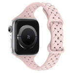 xDfind Butterfly Buckle Braid Silicone Watch Band, For Apple Watch 42 / 44 / 45 / 46 / 49mm, For Apple Watch 38 / 40 / 41 / S10 42mm