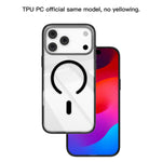 غطاء هاتف هجين من PC وTPU مع MagSafe من سلسلة Mutural Soft Mist، لهواتف iPhone 17 Pro Max، iPhone 17 Pro