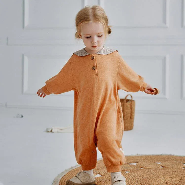 Benzdeer Crawling Clothes Toddler Long Sleeve Jumpsuit, 66cm, 73cm, 80cm, 90cm