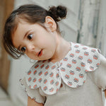 Benzdeer Petal Shape Bib Infants Saliva Towel, Love Heart, Ripple Red and Blue Grid, Ripple Bow, Large Color Grid, Pink and Yellow Stripes, Pink and Blue Stripes, Retro Checkered Flowers, Retro Butterfly, Retro Line Flowers, Retro Umbrella, Tool       ...