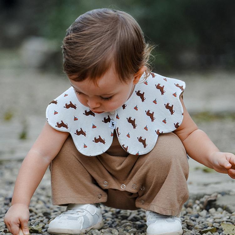 Benzdeer Petal Shape Bib Infants Saliva Towel, Love Heart, Ripple Red and Blue Grid, Ripple Bow, Large Color Grid, Pink and Yellow Stripes, Pink and Blue Stripes, Retro Checkered Flowers, Retro Butterfly, Retro Line Flowers, Retro Umbrella, Tool       ...