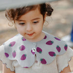 Benzdeer Petal Shape Bib Infants Saliva Towel, Love Heart, Ripple Red and Blue Grid, Ripple Bow, Large Color Grid, Pink and Yellow Stripes, Pink and Blue Stripes, Retro Checkered Flowers, Retro Butterfly, Retro Line Flowers, Retro Umbrella, Tool       ...