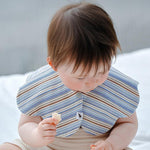 Benzdeer Petal Shape Bib Infants Saliva Towel, Love Heart, Ripple Red and Blue Grid, Ripple Bow, Large Color Grid, Pink and Yellow Stripes, Pink and Blue Stripes, Retro Checkered Flowers, Retro Butterfly, Retro Line Flowers, Retro Umbrella, Tool       ...