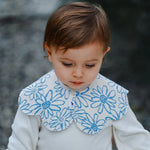 Benzdeer Petal Shape Bib Infants Saliva Towel, Love Heart, Ripple Red and Blue Grid, Ripple Bow, Large Color Grid, Pink and Yellow Stripes, Pink and Blue Stripes, Retro Checkered Flowers, Retro Butterfly, Retro Line Flowers, Retro Umbrella, Tool       ...