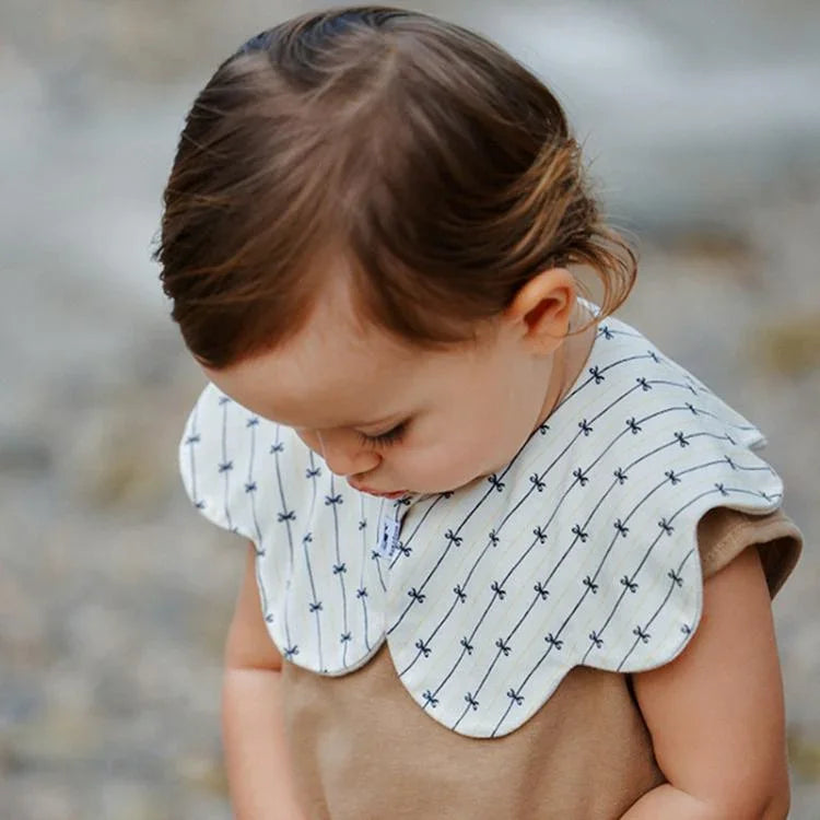 Benzdeer Petal Shape Bib Infants Saliva Towel, Love Heart, Ripple Red and Blue Grid, Ripple Bow, Large Color Grid, Pink and Yellow Stripes, Pink and Blue Stripes, Retro Checkered Flowers, Retro Butterfly, Retro Line Flowers, Retro Umbrella, Tool       ...