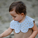 Benzdeer Petal Shape Bib Infants Saliva Towel, Love Heart, Ripple Red and Blue Grid, Ripple Bow, Large Color Grid, Pink and Yellow Stripes, Pink and Blue Stripes, Retro Checkered Flowers, Retro Butterfly, Retro Line Flowers, Retro Umbrella, Tool       ...