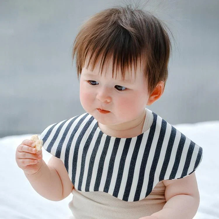 Benzdeer Petal Shape Bib Infants Saliva Towel, Love Heart, Ripple Red and Blue Grid, Ripple Bow, Large Color Grid, Pink and Yellow Stripes, Pink and Blue Stripes, Retro Checkered Flowers, Retro Butterfly, Retro Line Flowers, Retro Umbrella, Tool       ...