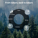 Benzdeer Petal Shape Bib Infants Saliva Towel, Bike