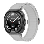 Marine Loop Nylon Watch Band with 3D Curved Film, For Samsung Galaxy Watch Ultra 2025, For Samsung Galaxy Watch Ultra 47mm