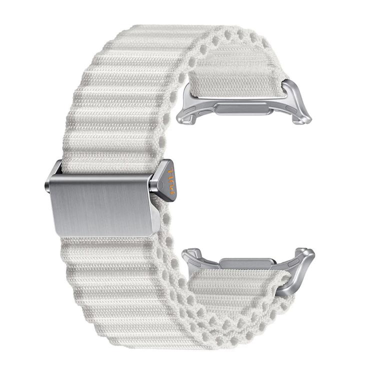 Marine Loop Nylon Watch Band with 3D Curved Film, For Samsung Galaxy Watch Ultra 2025, For Samsung Galaxy Watch Ultra 47mm