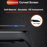 Wave Stitching Silicone Watch Band with 3D Curved Film, For Samsung Galaxy Watch4 Active 40mm, For Samsung Galaxy Watch4 Active 44mm