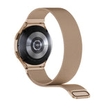 Milanese Magnetic Stainless Steel Watch Band with 3D Curved Film, For Samsung Galaxy Watch4 Classic 46mm, For Samsung Galaxy Watch4 Classic 42mm, For Samsung Galaxy Watch5 Active 40mm, For Samsung Galaxy Watch5 Active 44mm                              ...