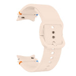 Plain Stitching Silicone Watch Band with 3D Curved Film, For Samsung Galaxy Watch6 44mm, For Samsung Galaxy Watch6 40mm, For Samsung Galaxy Watch6 Classic 43mm, For Samsung Galaxy Watch5 44mm