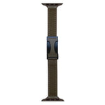 Magnetic Buckle 14mm Plain Genuine Leather Watch Band, For Apple Watch 46mm / 49mm / 45mm / 44mm, For Apple Watch 42mm / 41mm / 40mm / 38mm