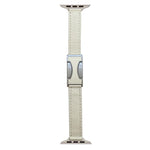 Magnetic Buckle 14mm Plain Genuine Leather Watch Band, For Apple Watch 46mm / 49mm / 45mm / 44mm, For Apple Watch 42mm / 41mm / 40mm / 38mm