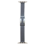 Magnetic Buckle 14mm Plain Genuine Leather Watch Band, For Apple Watch 46mm / 49mm / 45mm / 44mm, For Apple Watch 42mm / 41mm / 40mm / 38mm