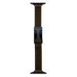 Magnetic Buckle 14mm Plain Genuine Leather Watch Band, For Apple Watch 46mm / 49mm / 45mm / 44mm, For Apple Watch 42mm / 41mm / 40mm / 38mm