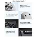 Original Xiaomi 2.4GHz Wireless Keyboard & Mouse Set 3, Gen3