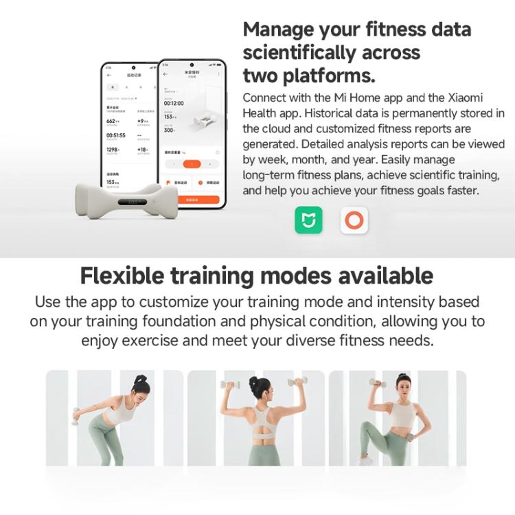 Original Xiaomi Mijia Smart Dumbbell, Xiaomi Mijia Smart Dumbbell