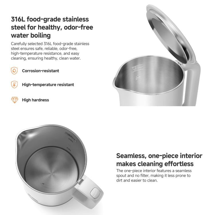 Original Xiaomi Mijia 1.7L 1800W Constant Temperature Electric Kettle 3, CN Plug