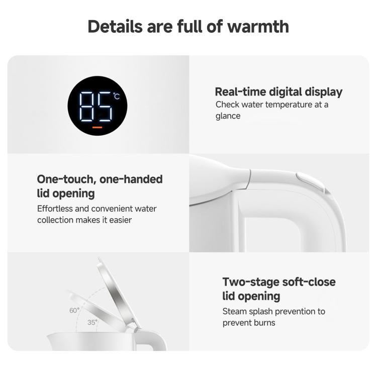 Original Xiaomi Mijia 1.7L 1800W Constant Temperature Electric Kettle 3, CN Plug