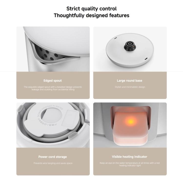 Original Xiaomi Mijia 1,7 l 1800 W Wasserkocher S1, CN-Stecker