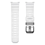 Wild Path Black Buckle Silicone Watch Band, For Samsung Galaxy Watch8 / Watch8 Classic