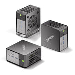 GMKtec EVO-X1 AI Mini PC, AMD Ryzen AI 9 HX 370, Radeon 890M, Oculink Port, 32GB RAM + 1TB SSD, 64GB RAM + 1TB SSD