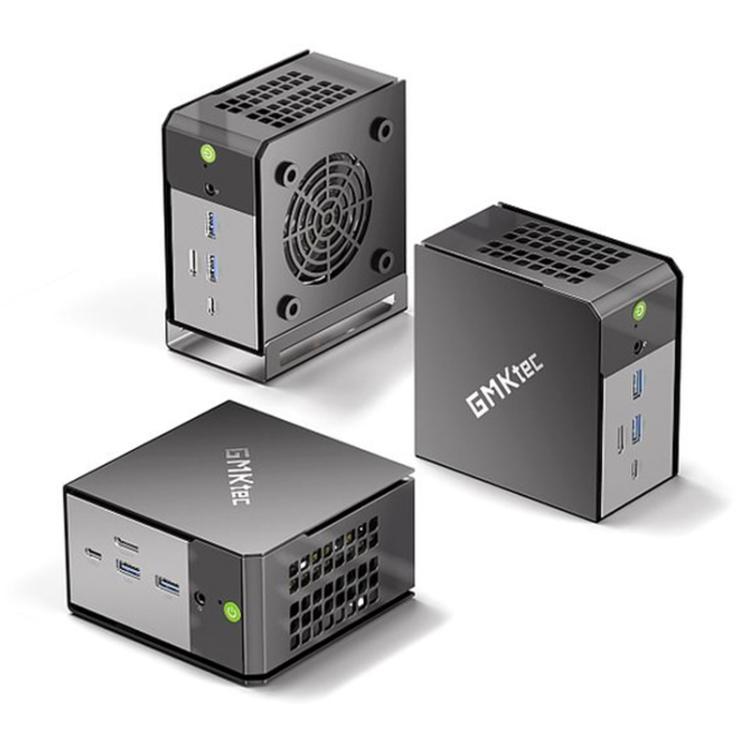 GMKtec EVO-X1 AI Mini PC, AMD Ryzen AI 9 HX 370, Radeon 890M, Oculink Port, 32GB RAM + 1TB SSD, 64GB RAM + 1TB SSD