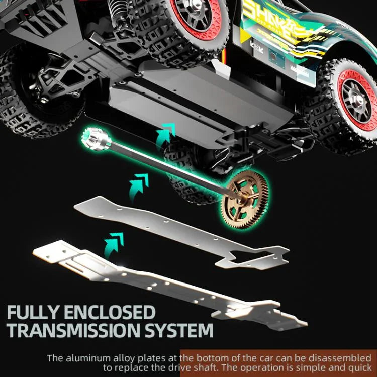 JJR/C C8820 1:18 4WD Carbon Brush Short Truck Off-road Remote Control Car