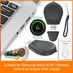 xDfind USB Interface Smart Watch Wireless Charger with Lanyard, For Samsung Galaxy Watch 8/7/6/5/4