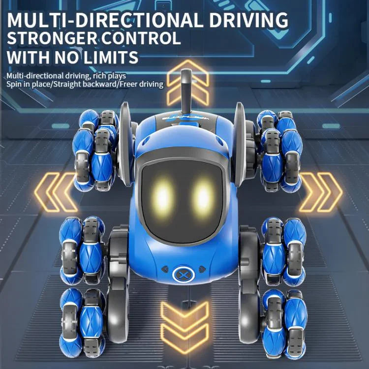 JJR/C Q200 Small Eight-wheeled Multi-function Remote Control Robot Dog