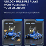 JJR/C Q200 Small Eight-wheeled Multi-function Remote Control Robot Dog