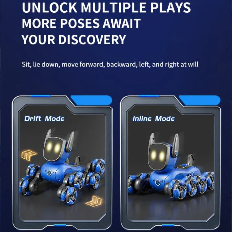 JJR/C Q200 Small Eight-wheeled Multi-function Remote Control Robot Dog