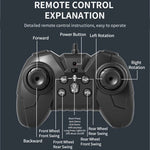 JJR/C Q200 Small Eight-wheeled Multi-function Remote Control Robot Dog with RC Watch