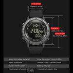 NORTH EDGE TANK 3 Outdoor Waterproof Men Sports Watch Support Pedometer and Compass