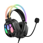 ONIKUMA X89 RGB Wired Earphone with Microphone, X89