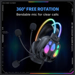 ONIKUMA X89 RGB Wired Earphone with Microphone, X89