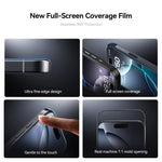 JOYROOM Knight Series 2.5D Full Screen HD Hard Anti-Scratch Tempered Glass Film, For iPhone 17 Pro Max, For iPhone 17 Pro, For iPhone 17, For iPhone Air, For iPhone 16 Pro Max, For iPhone 16 Pro, For iPhone 16 Plus, For iPhone 16