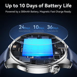 JOYROOM Classic Series JR-FC3 Bluetooth Call Smart Watch Supports Heart Rate Monitoring