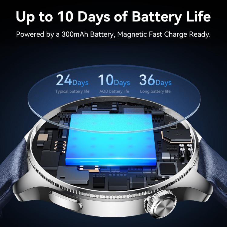 JOYROOM Classic Series JR-FC3 Bluetooth Call Smart Watch Supports Heart Rate Monitoring